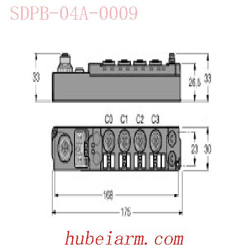 【6824059 SDPB-04A-0009 I/O 模块 】 TURCK图尔克_厂家代理-湖北埃尔米