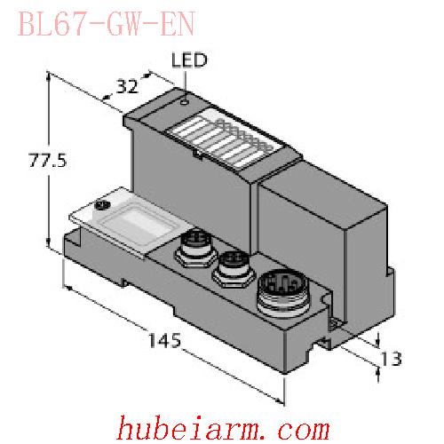 【6827214 BL67-GW-EN BL67网关 】 TURCK图尔克_厂家代理-湖北埃尔米