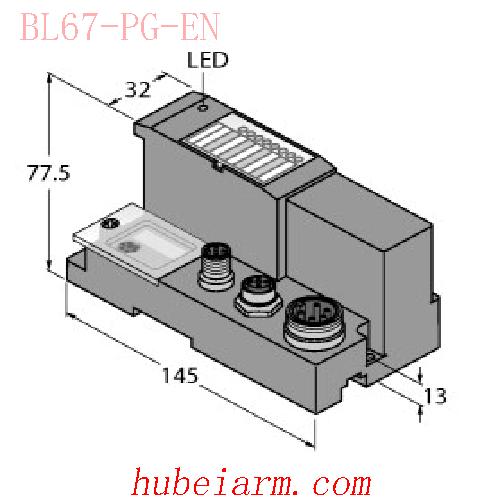 【6827241 BL67-PG-EN BL67 I/O系统的 CODESYS 2 可编程网关 】 TURCK图尔克_厂家代理-湖北埃尔米