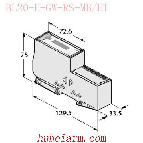 【6827381 BL20-E-GW-RS-MB/ET BL20输入/输出系统网关 】 TURCK图尔克_厂家代理-湖北埃尔米