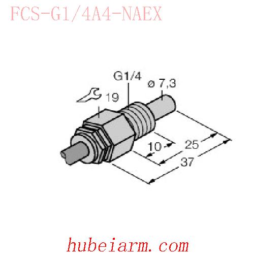 【6870315 FCS-G1/4A4-NAEX 流量传感器 】 TURCK图尔克_厂家代理-湖北埃尔米