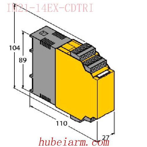 【7505651 IM21-14EX-CDTRI 安全栅 转速监控器 】 TURCK图尔克_厂家代理-湖北埃尔米