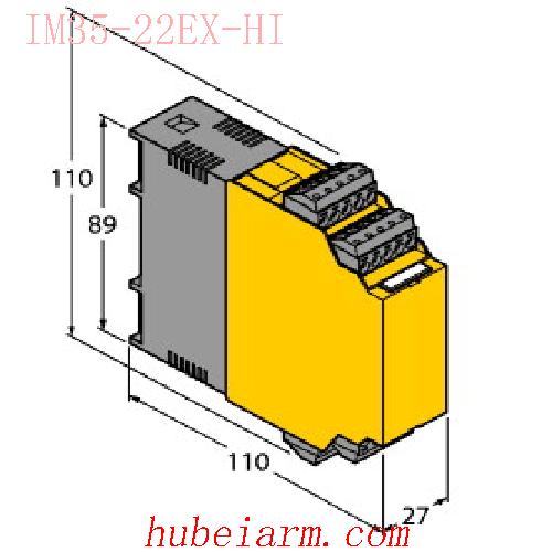 【7506518 IM35-22EX-HI 模拟量隔离栅 模拟量信号重复器 】 TURCK图尔克_厂家代理-湖北埃尔米