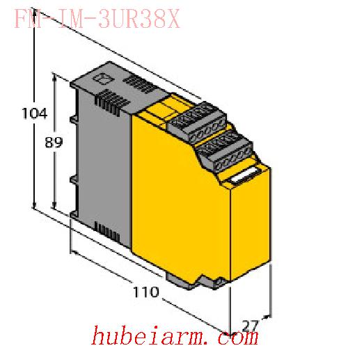 【7525102 FM-IM-3UR38X 流量传感器 】 TURCK图尔克_厂家代理-湖北埃尔米